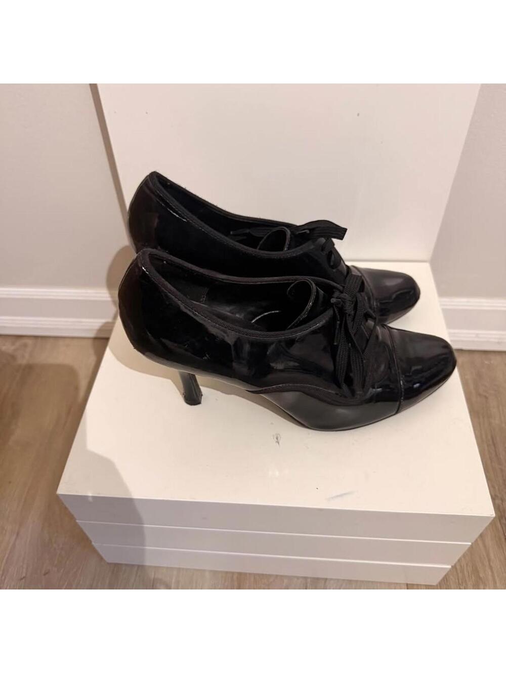 Fioni High-heeled Lace up Shoes Women's 9